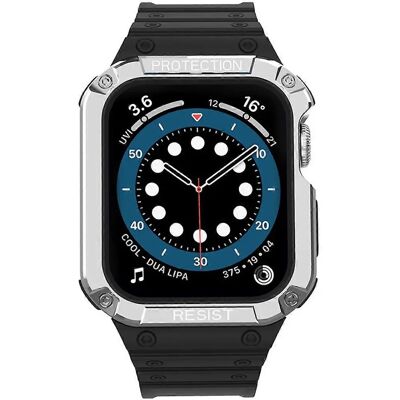 Eko Schwarzes TPU Apple Watch 42/44/45mm - Smartwatch-Zubehör Eko Schwarzes TPU Apple Watch 42/44/45mm - Smartwatch-Zubehör