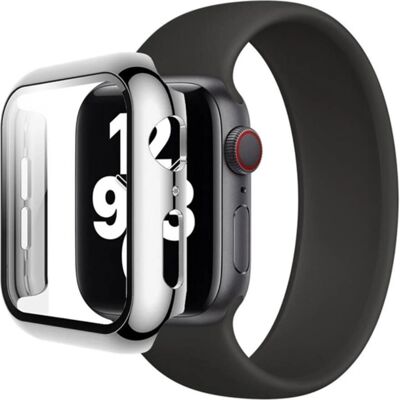 EKO Hülle für Apple Watch 38mm Vollständiger Schutz mit gehärtetem Glas - Smartwatch Hülle EKO Hülle für Apple Watch 38mm Vollständiger Schutz mit gehärtetem Glas - Smartwatch Hülle