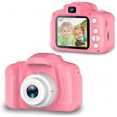 Appareil Photo Numérique Rose TechKidz EasyClick - Pour Enfants - Publicité Appareil Photo Numérique Rose TechKidz EasyClick - Pour Enfants - Publicité