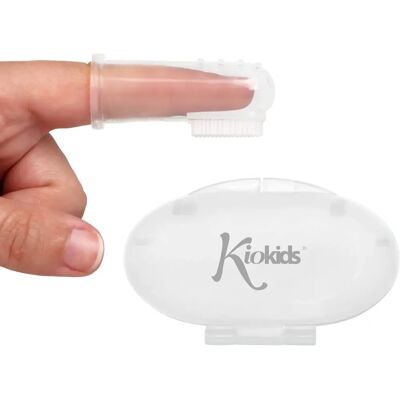 Cepillo de Dientes de Silicona para Bebés Kiokids - Diseño Amigable para Bebés Cepillo de Dientes de Silicona para Bebés Kiokids - Diseño Amigable para Bebés