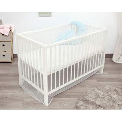 Zanzariera bianca Kiokids per culla Zanzariera bianca Kiokids per culla