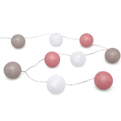 Ροζ LED γιρλάντα Kiokids - LED γιρλάντα Ροζ LED γιρλάντα Kiokids - LED γιρλάντα