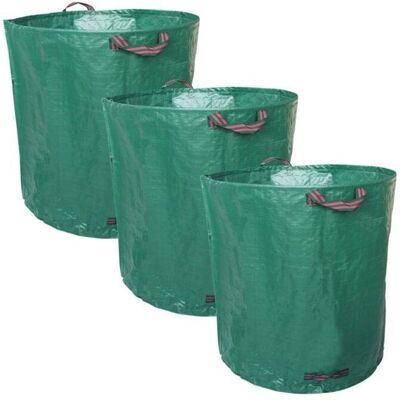 Linxor France Lot de 3 sacs poubelle 500L PP autoportants - Publicité Linxor France Lot de 3 sacs poubelle 500L PP autoportants - Publicité