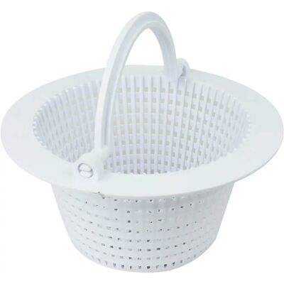 Panier de skimmer pour piscine Linxor - Diamètre 16 cm - Blanc - Publicité Panier de skimmer pour piscine Linxor - Diamètre 16 cm - Blanc - Publicité