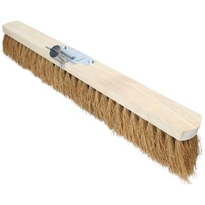 Linxor France Balai coco naturel et bois - 60 cm - Marron Balai - Publicité Linxor France Balai coco naturel et bois - 60 cm - Marron Balai - Publicité