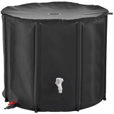 Linxor 1000L Réservoir d'eau flexible - Récupérateur d'eau de pluie - Publicité Linxor 1000L Réservoir d'eau flexible - Récupérateur d'eau de pluie - Publicité