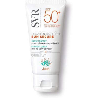 Protector solar mineral con tono SPF 50+ SVR Sun Secure - Piel seca Protector solar mineral con tono SPF 50+ SVR Sun Secure - Piel seca