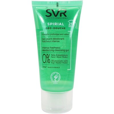 SVR Spirial Déo-Douche Gel Fraîcheur - Déodorant Gel - Publicité SVR Spirial Déo-Douche Gel Fraîcheur - Déodorant Gel - Publicité