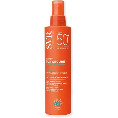 SVR Sun Secure Spray SPF50+ - Protection Solaire Hydratante - Publicité SVR Sun Secure Spray SPF50+ - Protection Solaire Hydratante - Publicité
