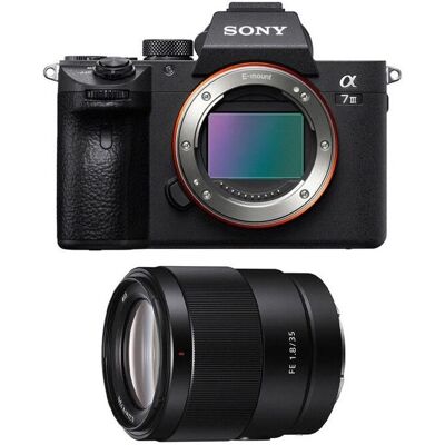 Sony Alpha 7 III + FE 35mm f/1.8 - Cámara Sony Alpha 7 III + FE 35mm f/1.8 - Cámara