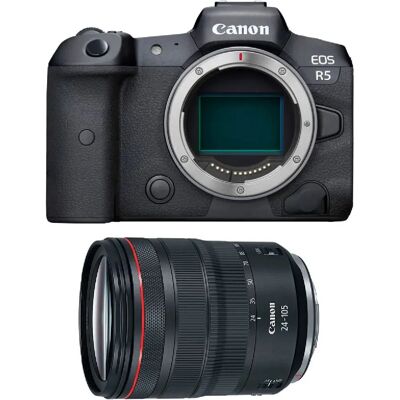 Canon - EOS R5 - RF 24-105mm f/4L IS USM - Appareil photo Canon - EOS R5 - RF 24-105mm f/4L IS USM - Appareil photo