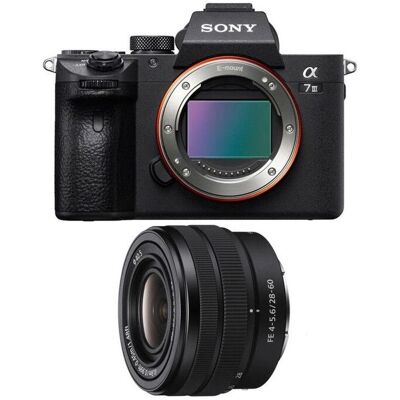 Sony Alpha 7 III + FE 28-60 f/4-5.6 Cámara - Cámara Sony Alpha 7 III + FE 28-60 f/4-5.6 Cámara - Cámara