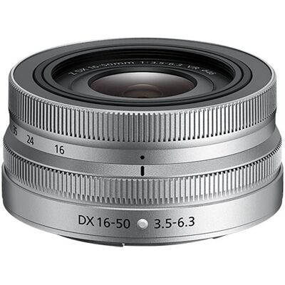 Objectif Nikon NIKKOR Z 16-50 Argent - Objectif pour appareil photo - Publicité Objectif Nikon NIKKOR Z 16-50 Argent - Objectif pour appareil photo - Publicité