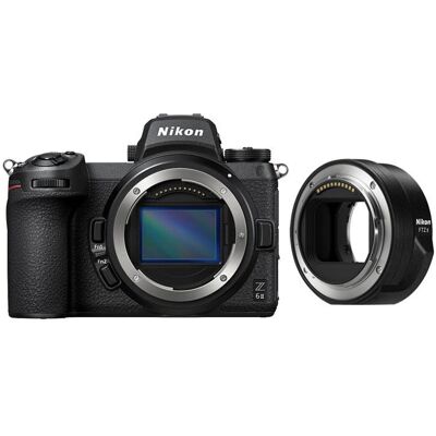 Nikon Z6 II Kamera - Vollformat spiegellos mit Adapter FTZ II Nikon Z6 II Kamera - Vollformat spiegellos mit Adapter FTZ II
