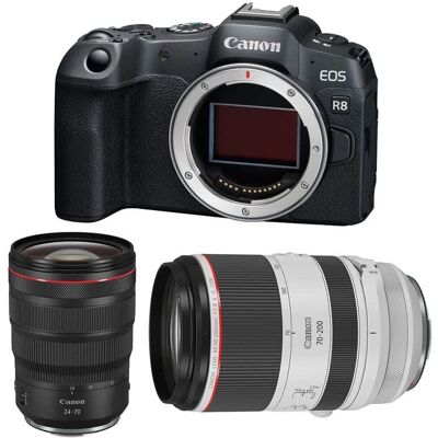 Canon - EOS R8 - RF 24-70mm f/2.8 L IS USM - Camera Canon - EOS R8 - RF 24-70mm f/2.8 L IS USM - Camera