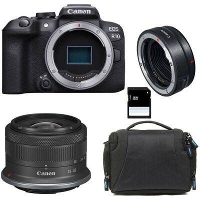 Canon EOS R10 - Appareil Photo Compact avec Autofocus IA - 24,2 MP 4K Vidéo Canon EOS R10 - Appareil Photo Compact avec Autofocus IA - 24,2 MP 4K Vidéo
