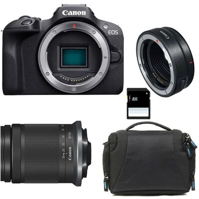 Canon EOS R100 - Appareil photo compact 24,1 MP, 4K, Autofocus Canon EOS R100 - Appareil photo compact 24,1 MP, 4K, Autofocus