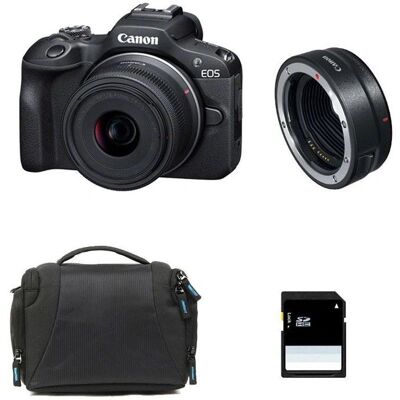 Canon EOS R100 - Caméra APS-C de 24,1MP avec vidéo 4K et Bluetooth Canon EOS R100 - Caméra APS-C de 24,1MP avec vidéo 4K et Bluetooth