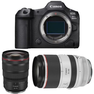 Canon - EOS R5 Mark II - RF 24-70mm f/2.8 L IS USM - Appareil photo Canon - EOS R5 Mark II - RF 24-70mm f/2.8 L IS USM - Appareil photo