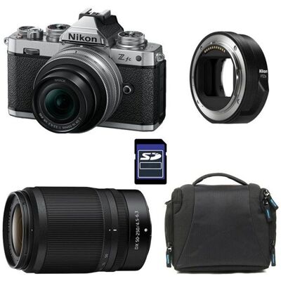 Nikon Z fc - Appareil Photo Rétro Compact - Publicité Nikon Z fc - Appareil Photo Rétro Compact - Publicité