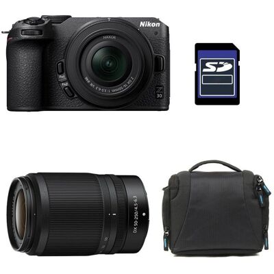 Nikon Z30 - Kit Vlogging avec 16-50mm & 50-250mm - Appareil Photo - Publicité Nikon Z30 - Kit Vlogging avec 16-50mm & 50-250mm - Appareil Photo - Publicité
