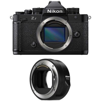 Nikon Zf - Boîtier Plein Format 24,5 MP avec Adaptateur FTZ II - Publicité Nikon Zf - Boîtier Plein Format 24,5 MP avec Adaptateur FTZ II - Publicité