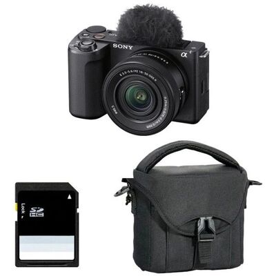 Sony Alpha ZV-E10 II Noir - Appareil photo sans miroir - Publicité Sony Alpha ZV-E10 II Noir - Appareil photo sans miroir - Publicité