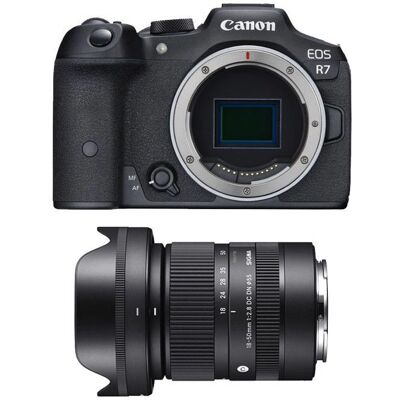 Canon EOS R7 - Caméra hybride APS-C - Vidéo 4K - 30 fps Canon EOS R7 - Caméra hybride APS-C - Vidéo 4K - 30 fps
