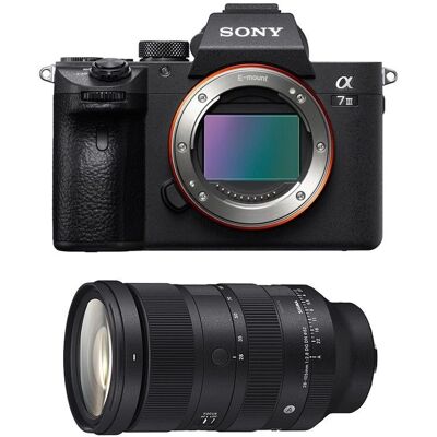 Sony Alpha 7 III - Appareil photo plein format - 24MP 4K Vidéo - Autofocus rapide - Publicité Sony Alpha 7 III - Appareil photo plein format - 24MP 4K Vidéo - Autofocus rapide - Publicité
