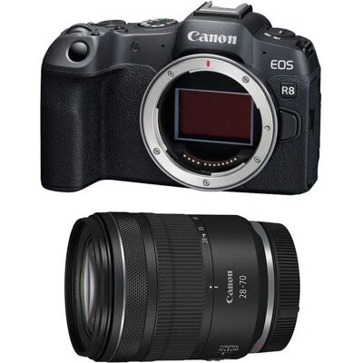 Canon EOS R8 + RF 28-70mm f/2.8 IS USM - Appareil photo Canon EOS R8 + RF 28-70mm f/2.8 IS USM - Appareil photo