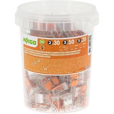 Bornes de connexion WAGO S221 - 100 pièces Bornes de connexion WAGO S221 - 100 pièces