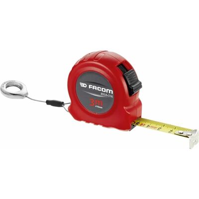 Facom 5m ABS-Gehäuse Rollbandmaß - Sicherheitssystem Facom 5m ABS-Gehäuse Rollbandmaß - Sicherheitssystem