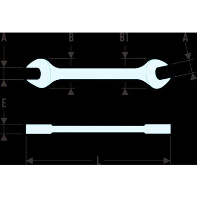 Facom - Serie 44 SLS 14x15mm - SLS - Maulschlüssel Facom - Serie 44 SLS 14x15mm - SLS - Maulschlüssel