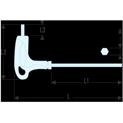 Facom Clé Torx T50 - Système SLS, Finition Chrome Facom Clé Torx T50 - Système SLS, Finition Chrome