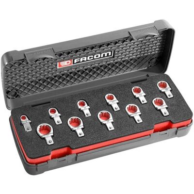Facom Kompakt Schraubendreher-Set - 11-Teilig Sechskant-Bits Facom Kompakt Schraubendreher-Set - 11-Teilig Sechskant-Bits