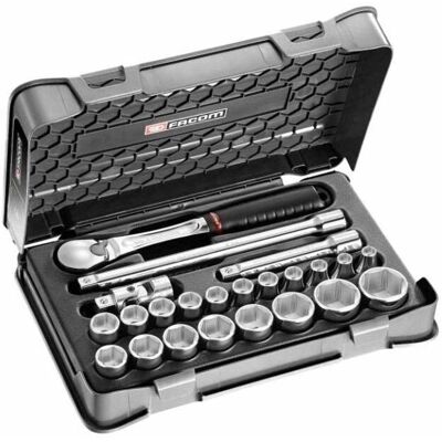 Facom Modell SL.161-3P6 23-teiliger Steckschlüssel-Satz - Steckschlüssel-Set Facom Modell SL.161-3P6 23-teiliger Steckschlüssel-Satz - Steckschlüssel-Set