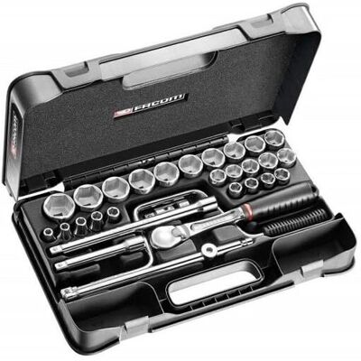 Facom Modell SL.161-5P6 - 30-teiliger 1/2-Zoll Metrisches Steckschlüsselsatz Facom Modell SL.161-5P6 - 30-teiliger 1/2-Zoll Metrisches Steckschlüsselsatz