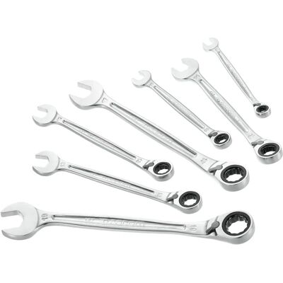 Ensemble de 7 clés à cliquet FACOM - 8-19 mm Ensemble de 7 clés à cliquet FACOM - 8-19 mm