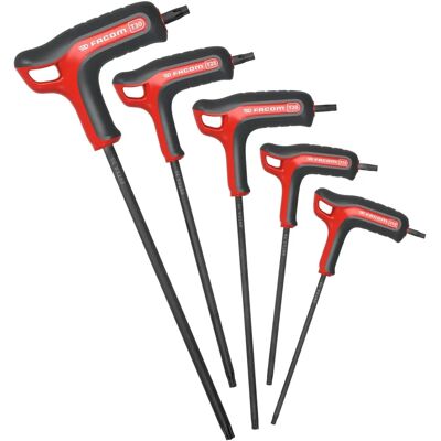 Facom Modelo 89TXA Conjunto de Chaves Hexagonais - Ferramentas Torx Ergonômicas Facom Modelo 89TXA Conjunto de Chaves Hexagonais - Ferramentas Torx Ergonômicas