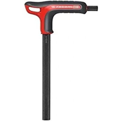 Facom 10mm Allen Key - Ergonomic T-handle, Long-lasting Steel Facom 10mm Allen Key - Ergonomic T-handle, Long-lasting Steel
