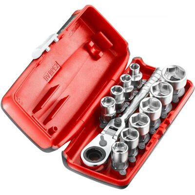 Facom RXPICOPB Set di bussole compatto da 11 pezzi Facom RXPICOPB Set di bussole compatto da 11 pezzi