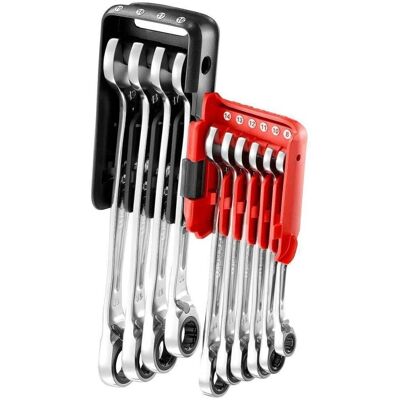 Facom 467BF-JP10PB Ratchet Combination Flexi Wrench Set - 10 Piece Facom 467BF-JP10PB Ratchet Combination Flexi Wrench Set - 10 Piece