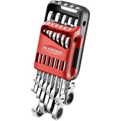 FACOM 12-teiliges metrisches Ratschen-Schlüssel-Set - Handwerkzeug FACOM 12-teiliges metrisches Ratschen-Schlüssel-Set - Handwerkzeug