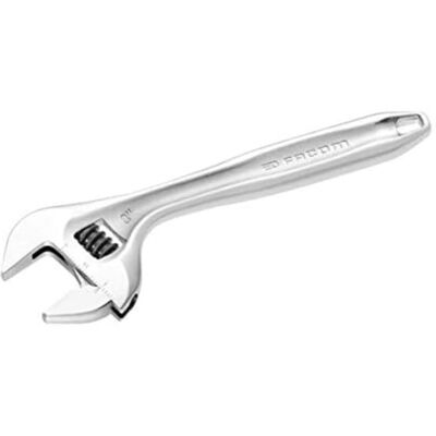 Facom verstellbarer Schraubenschlüssel - 450mm, 63mm max, Chrom - Einstellwerkzeug Facom verstellbarer Schraubenschlüssel - 450mm, 63mm max, Chrom - Einstellwerkzeug