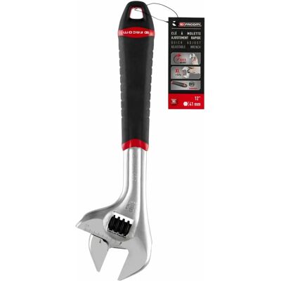 FACOM Einstellschlüssel - 12'' Zweimaterialgriff - 41mm Kapazität FACOM Einstellschlüssel - 12'' Zweimaterialgriff - 41mm Kapazität