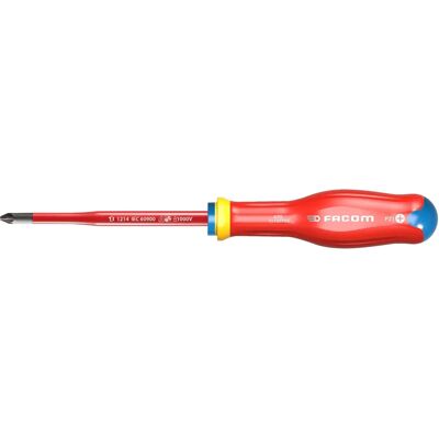 Facom Modell ATD1X100TVE Schlanker VDE 1000V Schraubendreher Facom Modell ATD1X100TVE Schlanker VDE 1000V Schraubendreher