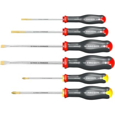 Facom Modell ATP.J6PB-JUEGO Skruvmejselsats - 6 Delar Facom Modell ATP.J6PB-JUEGO Skruvmejselsats - 6 Delar