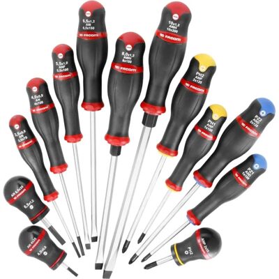 Set di cacciaviti Facom ATWH.J13 - Ergonomico, resistente alla corrosione, durevole Set di cacciaviti Facom ATWH.J13 - Ergonomico, resistente alla corrosione, durevole