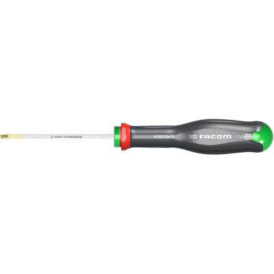 Cacciavite Facom ATXR10X75 - Torx Anti-manomissione 10x75 - Resistente, Ergonomico, Resistente alla corrosione Cacciavite Facom ATXR10X75 - Torx Anti-manomissione 10x75 - Resistente, Ergonomico, Resistente alla corrosione