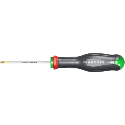 Cacciavite Torx Antimanomissione Facom - Zinc-Nickel-Chrome, Impugnatura Soft Grip Cacciavite Torx Antimanomissione Facom - Zinc-Nickel-Chrome, Impugnatura Soft Grip